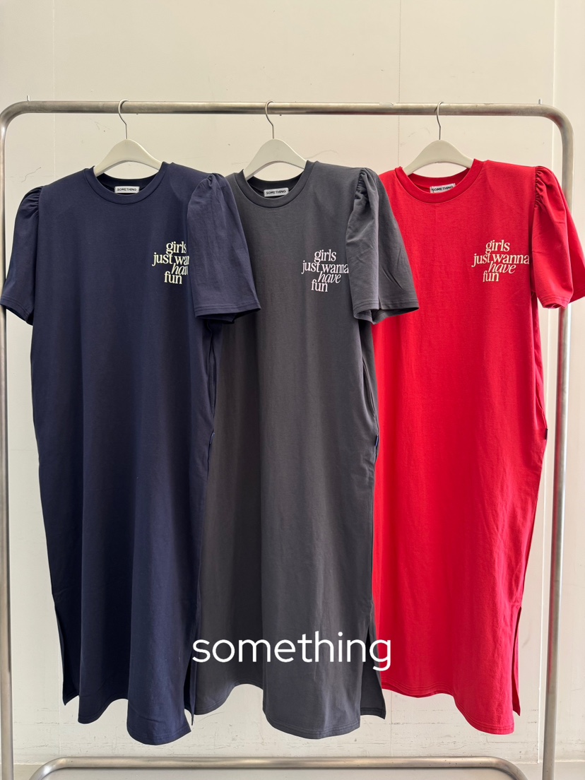 SOMETHING-L/FANCY韓國代購女士新品熱賣推薦職業連衣裙SOMETHING-L/FANCY連衣裙