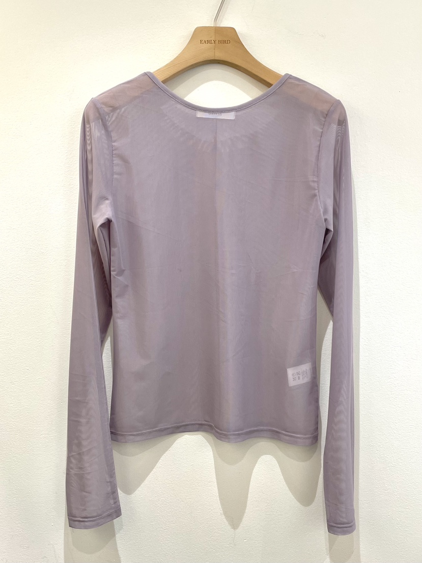 OBSESS韓國代購女裝新品職業26春夏熱賣人氣時尚推薦長袖T恤OBSESS/EARLY BIRD長袖T恤圖色1