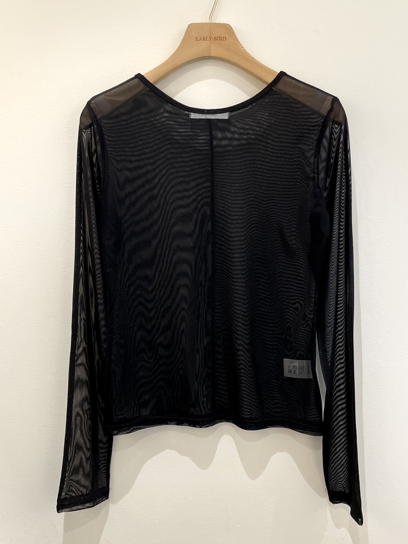 OBSESS韓國代購女裝新品職業26春夏熱賣人氣時尚推薦長袖T恤OBSESS/EARLY BIRD長袖T恤圖色3