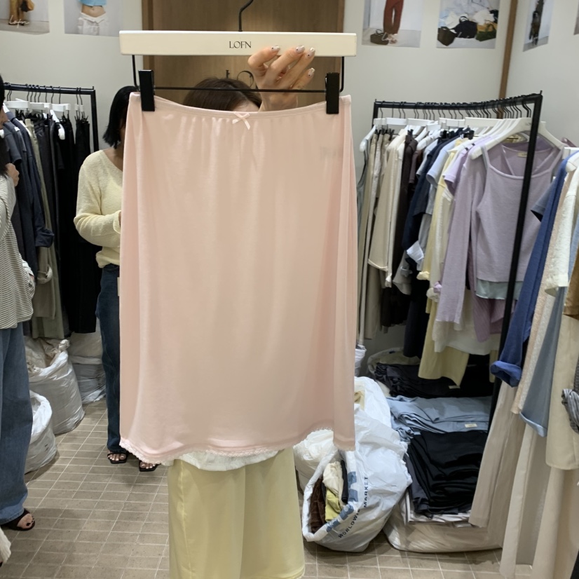 LOFN韓國東大門代購女裝新品職業休閑人氣時尚半身裙中短裙LOFN半身裙/中短裙圖色1