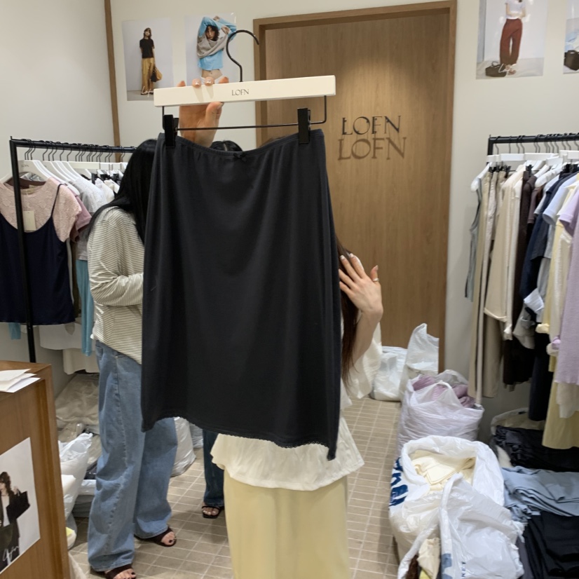 LOFN韓國東大門代購女裝新品職業休閑人氣時尚半身裙中短裙LOFN半身裙/中短裙圖色3