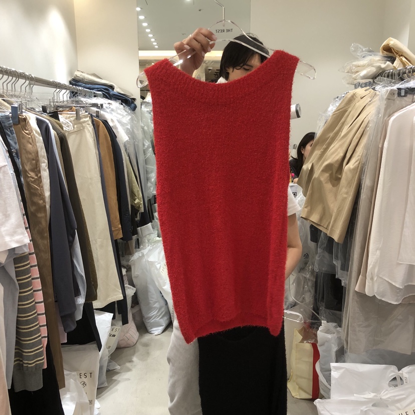 THE REST韓國直郵女裝新品人氣休閑職業熱賣時尚吊帶背心THE REST/UNNOEUD吊帶/背心