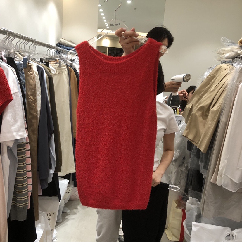 THE REST韓國直郵女裝新品人氣休閑職業熱賣時尚吊帶背心THE REST/UNNOEUD吊帶/背心圖色3