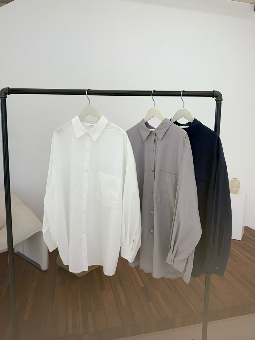 TUG韓國代購女士新品休閑職業26春夏推薦熱賣襯衫蕾絲衫寬松TUG襯衫/蕾絲衫