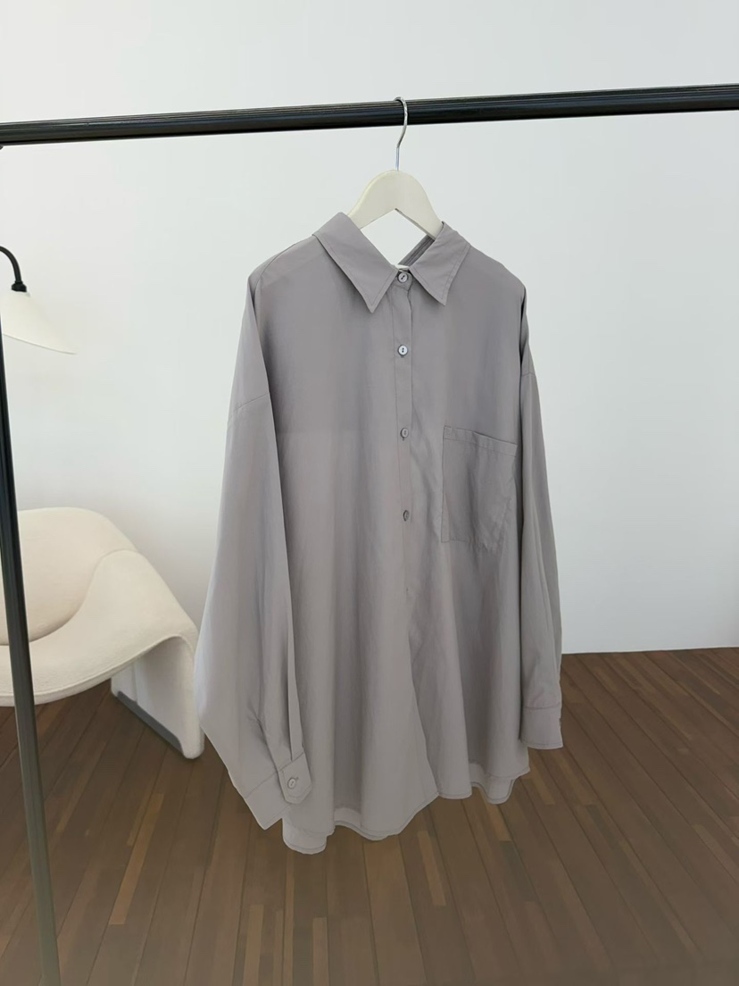 TUG韓國代購女士新品休閑職業26春夏推薦熱賣襯衫蕾絲衫寬松TUG襯衫/蕾絲衫圖色2