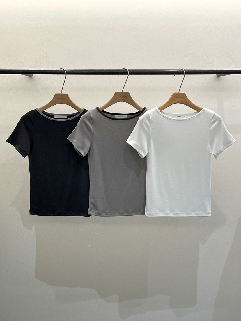 OBSESS韓國直郵實拍女士新款時尚推薦職業休閑人氣26春夏T恤OBSESS/EARLY BIRDT恤