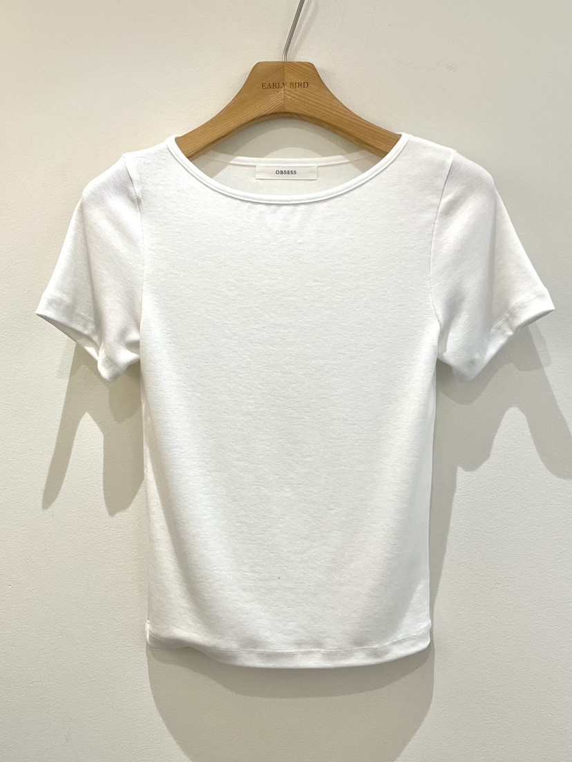 OBSESS韓國直郵實拍女士新款時尚推薦職業休閑人氣26春夏T恤OBSESS/EARLY BIRDT恤圖色3