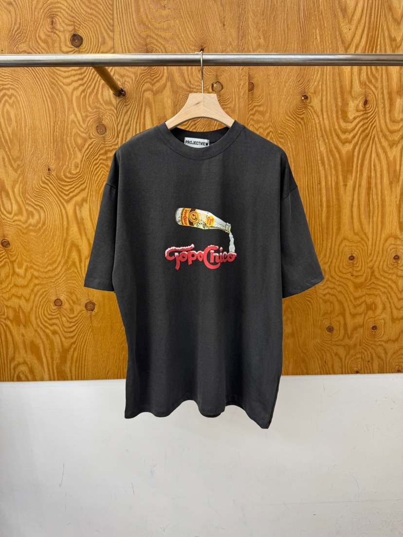 PROJECTVIEW韓國直郵實拍女裝新品時尚人氣推薦熱賣休閑T恤PROJECTVIEWT恤圖色3墨色