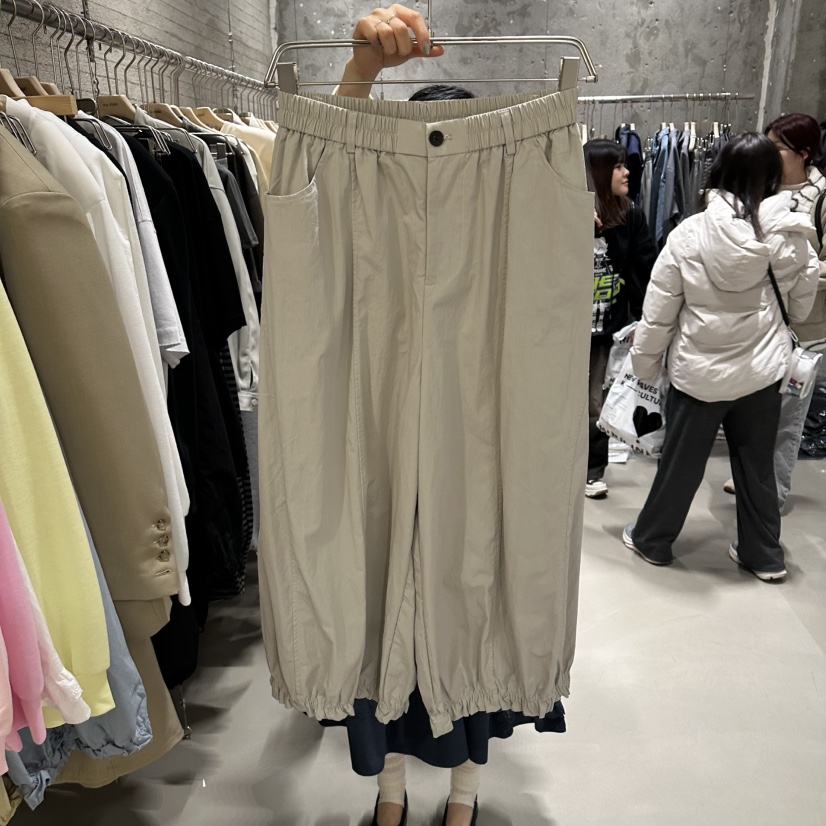 JUNI韓國直郵女裝新款26春夏熱賣休閑職業人氣推薦休閑褲my juni休閑褲圖色3