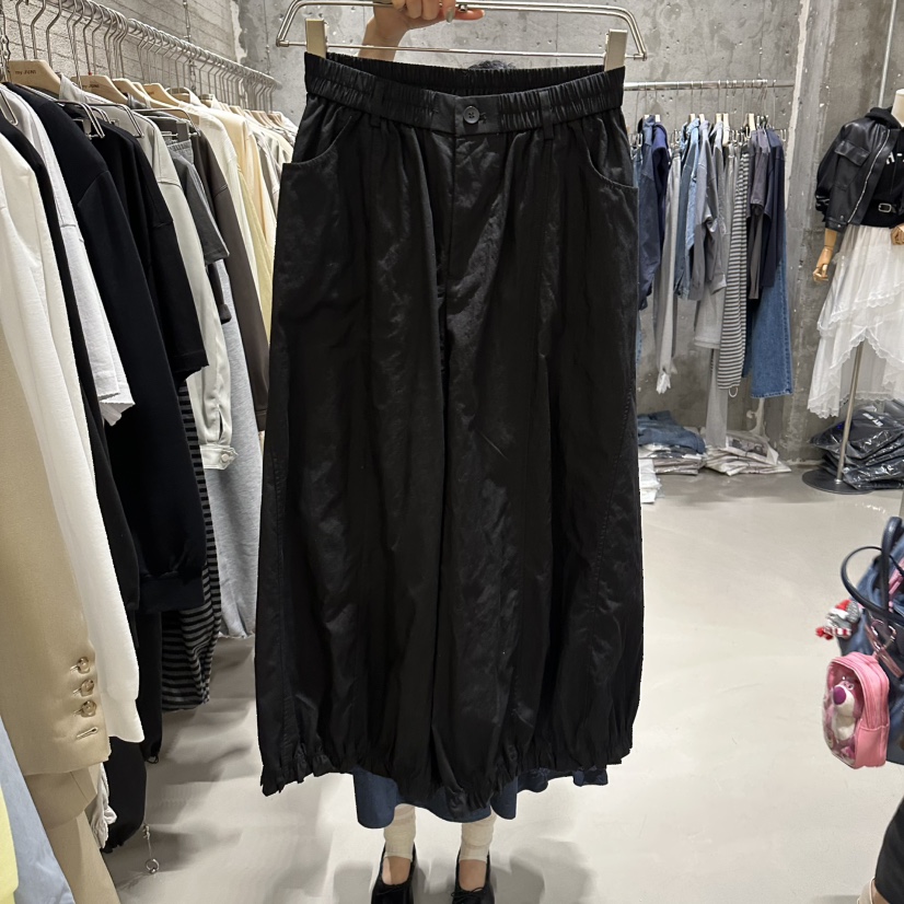 JUNI韓國直郵女裝新款26春夏熱賣休閑職業人氣推薦休閑褲my juni休閑褲圖色4