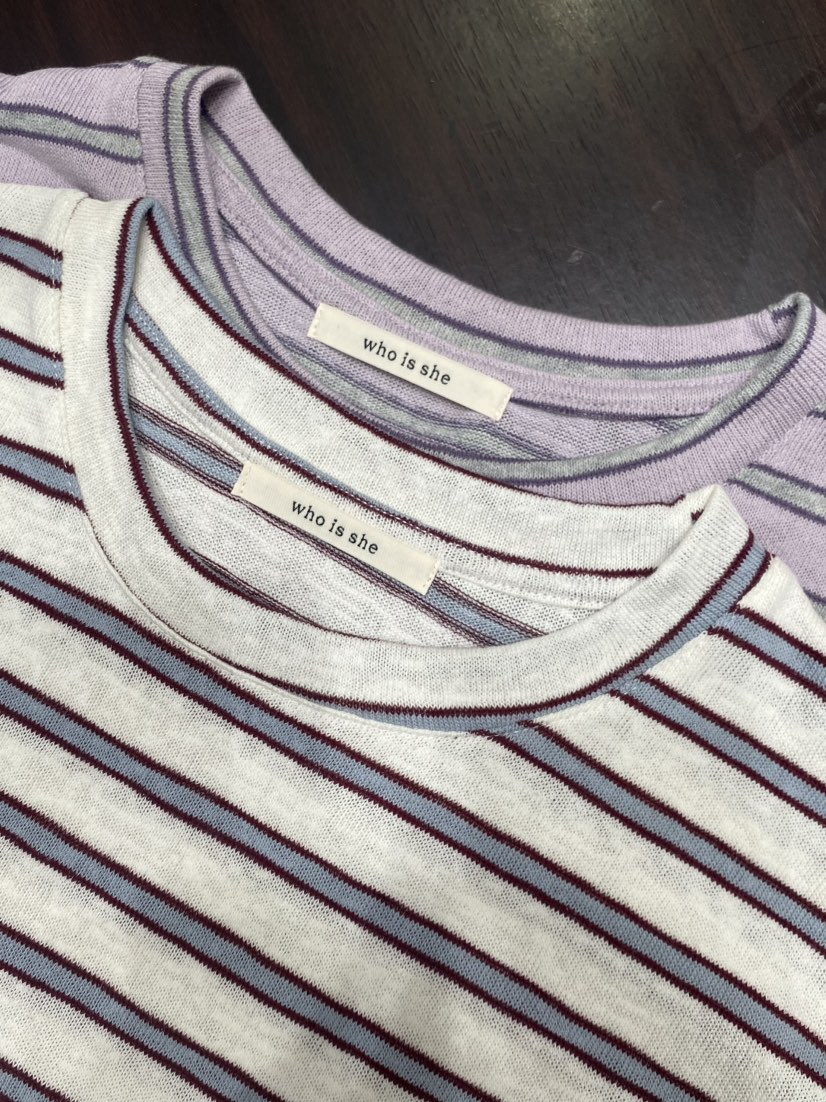 WHO IS SHE韓國東大門代購女裝新品人氣休閑26春夏熱賣T恤WHO IS SHET恤