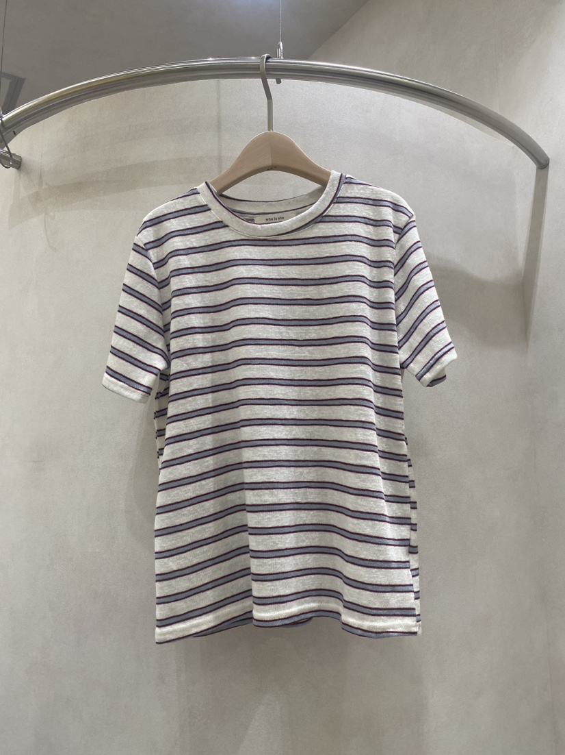 WHO IS SHE韓國東大門代購女裝新品人氣休閑26春夏熱賣T恤WHO IS SHET恤圖色2