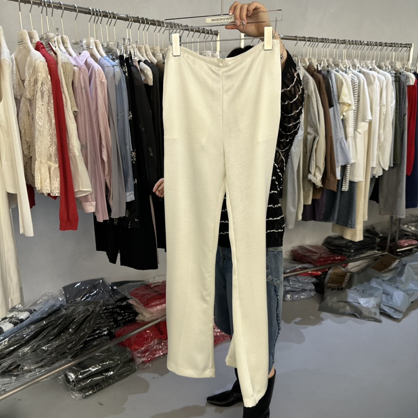 DOUBLE STANDARD/LE SMOKING/MAISONSTAFF韓國直郵實拍女士新品推薦休閑褲MAISONSTAFF休閑褲圖色1