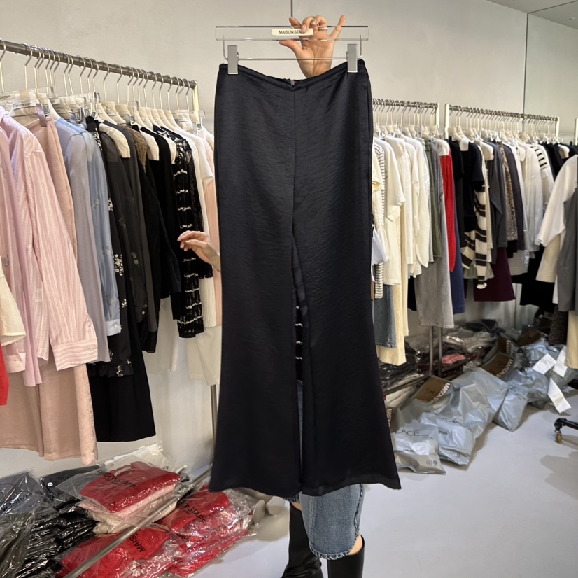 DOUBLE STANDARD/LE SMOKING/MAISONSTAFF韓國直郵實拍女士新品推薦休閑褲MAISONSTAFF休閑褲圖色3