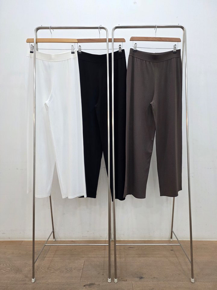 LE MIU韓國直郵實拍女裝新品推薦休閑時尚職業休閑褲纖維LE_MIU休閑褲