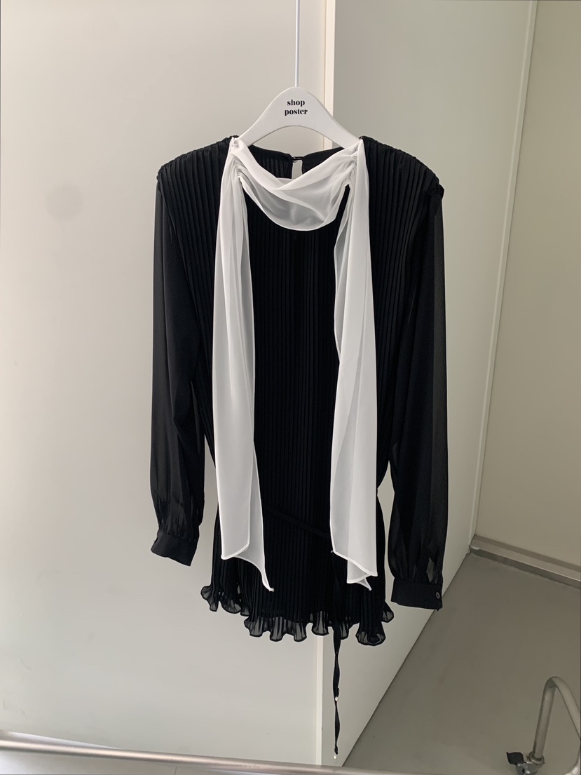 SHOP POSTER韓國東大門代購女士新品職業熱賣襯衫蕾絲衫SHOP_POSTER襯衫/蕾絲衫圖色3