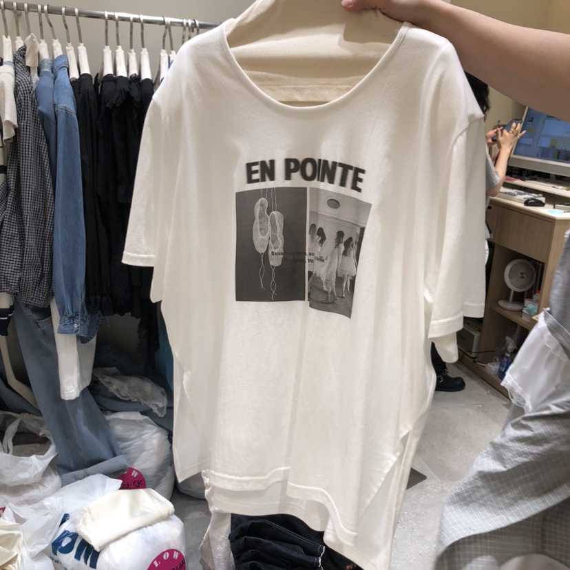 BY FLOW韓國直郵女士新品職業熱賣時尚推薦26春夏T恤不含配飾BY FLOWT恤圖色1