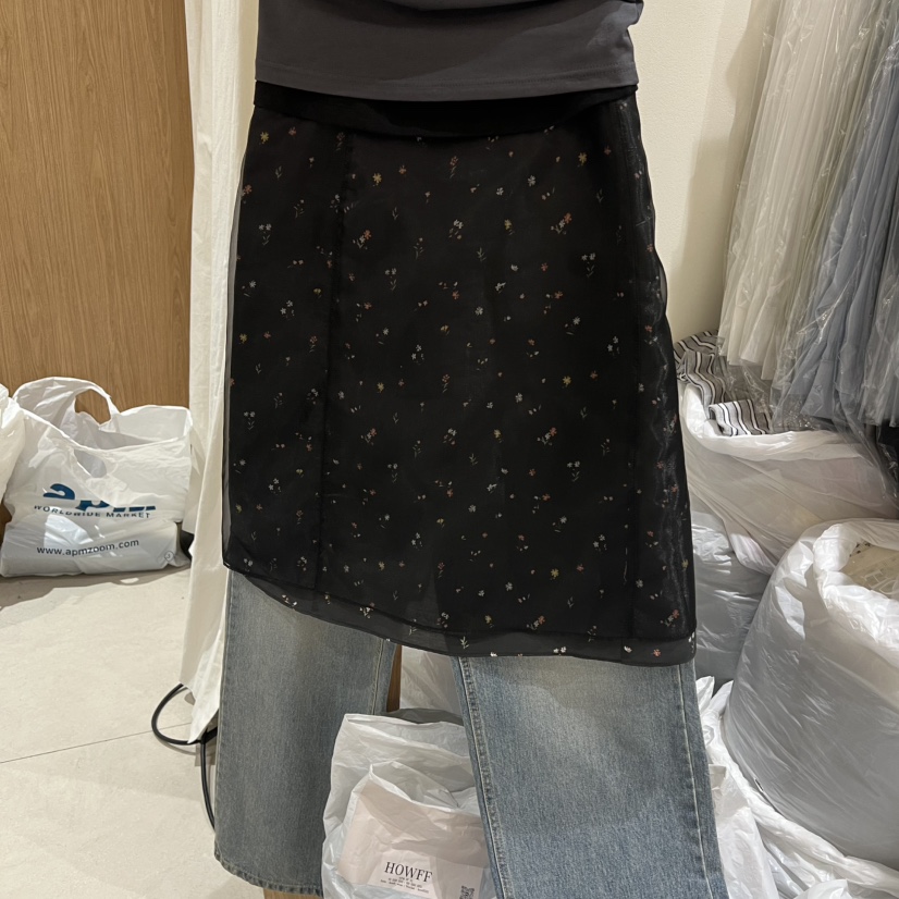 HOWFF韓國東大門直郵女士新款推薦休閑時尚職業半身裙中短裙HOWFF半身裙/中短裙圖色2