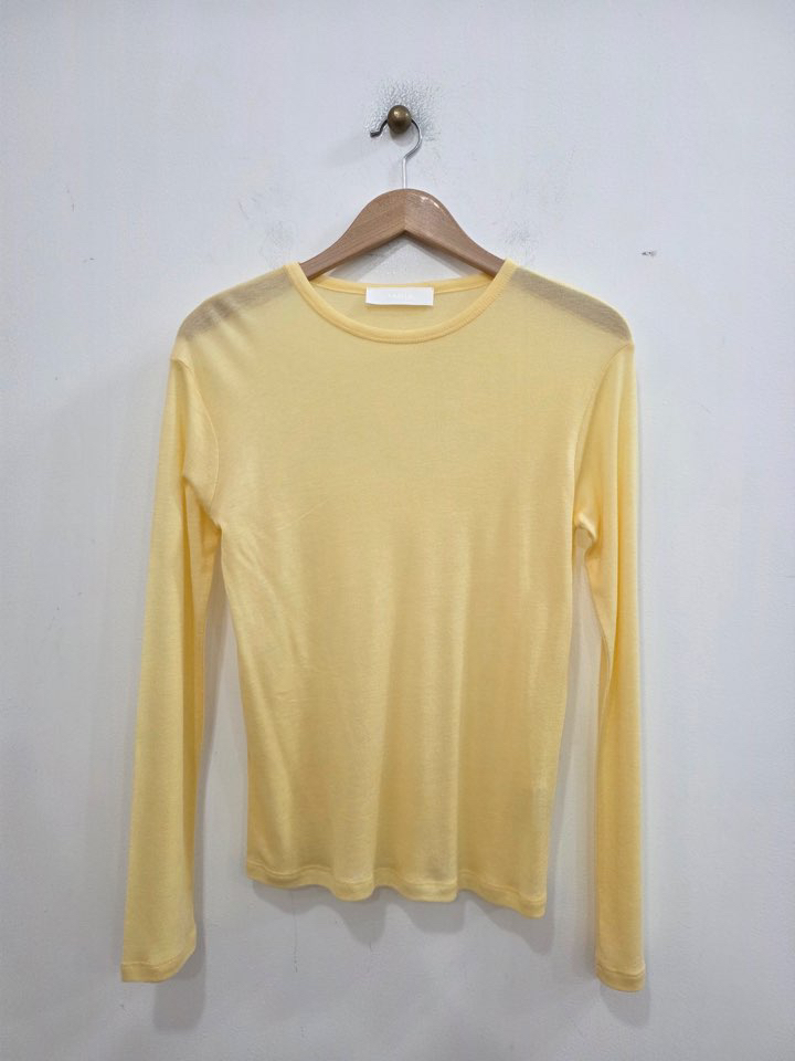 LE MIU韓國直郵實拍女士新款熱賣休閑26春夏人氣長袖T恤LE_MIU長袖T恤圖色3