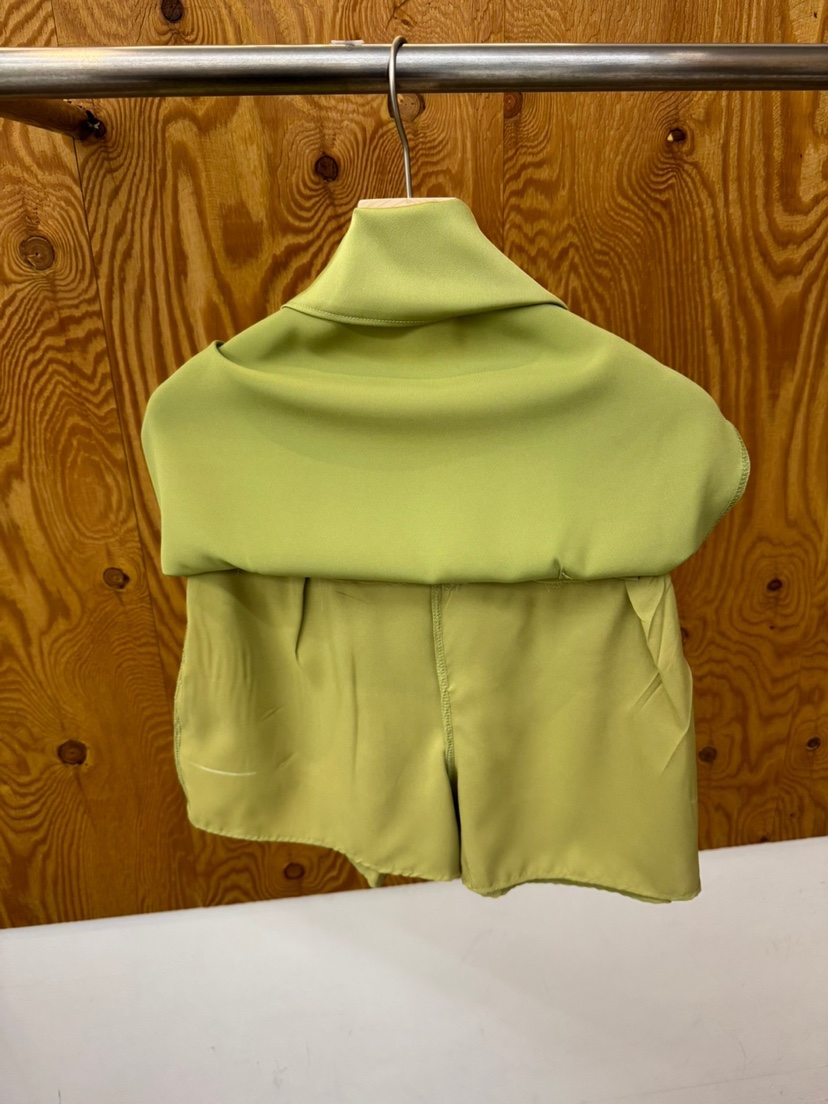 PROJECTVIEW韓國直郵實拍女士新款時尚休閑職業熱賣裙褲緞面PROJECTVIEW裙褲