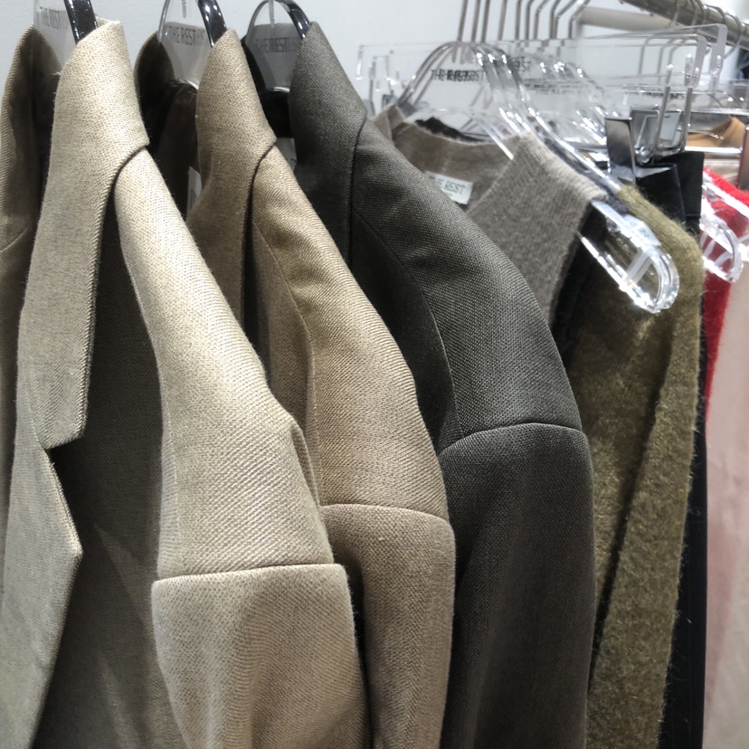 THE REST韓國直郵女士新品休閑推薦人氣時尚26春夏熱賣夾克THE REST/UNNOEUD夾克