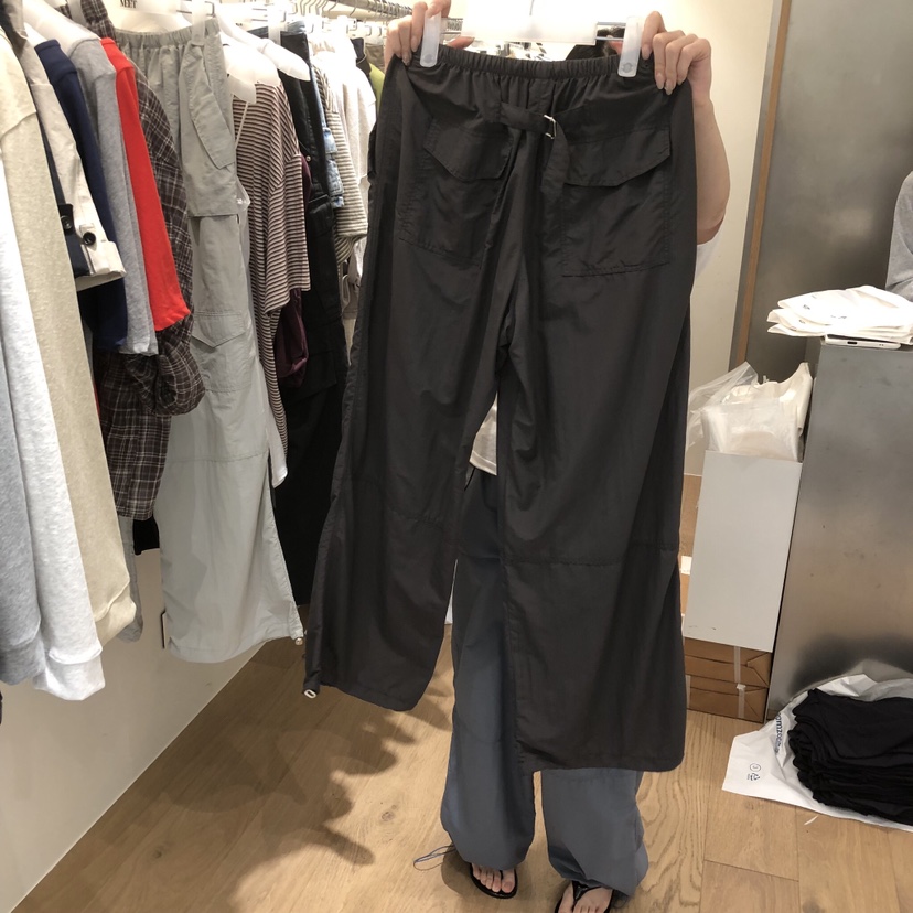 MEET ME韓國直郵實拍女士新款職業休閑時尚26春夏休閑褲MEET ME休閑褲