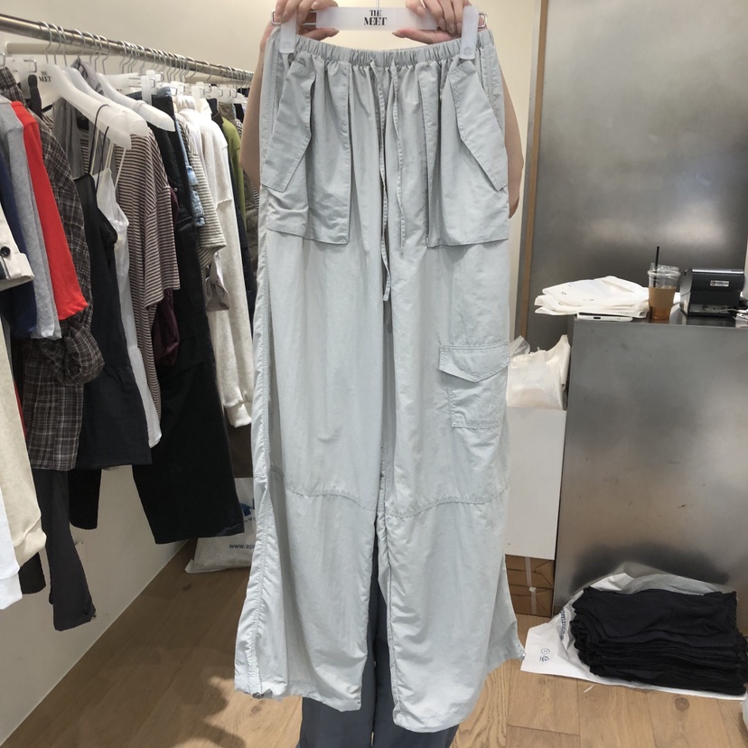 MEET ME韓國直郵實拍女士新款職業休閑時尚26春夏休閑褲MEET ME休閑褲圖色2