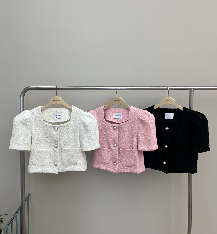 AMUSE SEOUL韓國東大門代購女士新品職業推薦休閑人氣夾克AMUSE SEOUL夾克