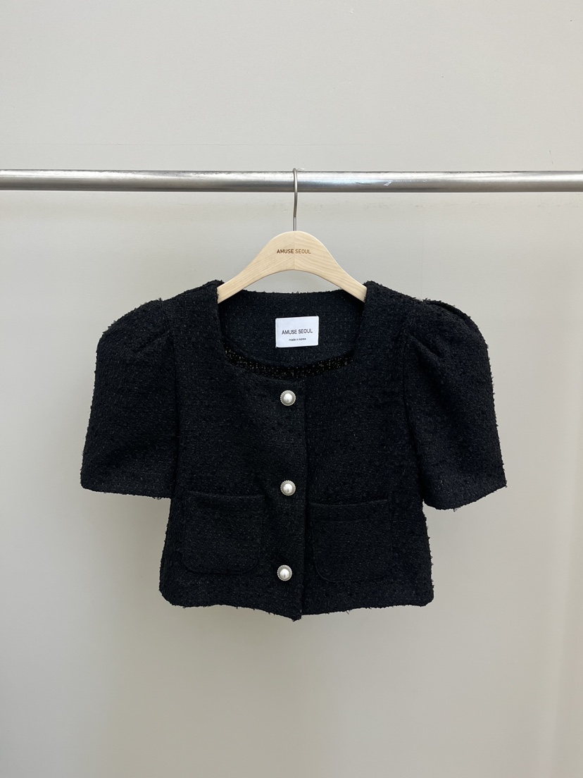 AMUSE SEOUL韓國東大門代購女士新品職業推薦休閑人氣夾克AMUSE SEOUL夾克圖色3