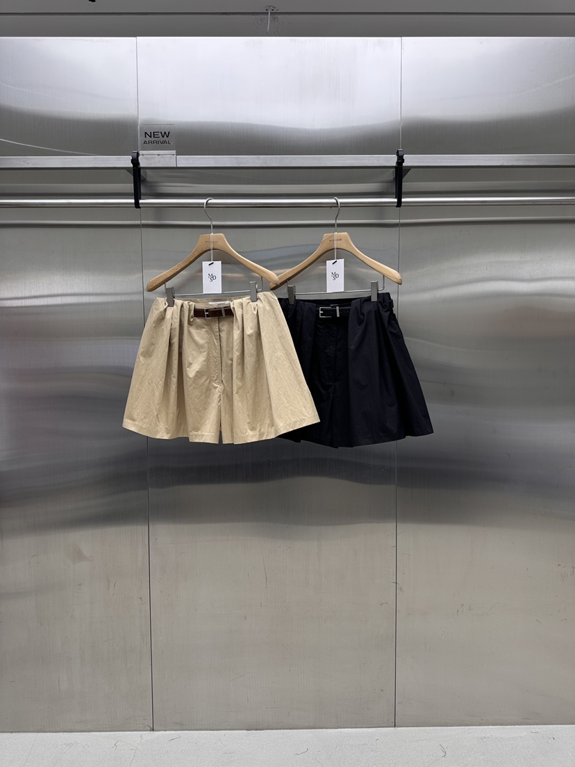 MYDRESS韓國直郵女士新品休閑時尚職業26春夏短褲不含腰帶MYDRESS短褲