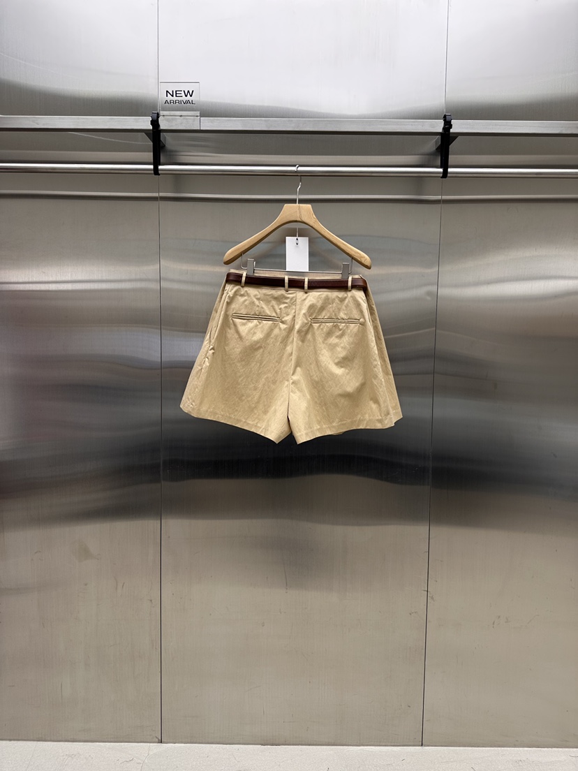 MYDRESS韓國直郵女士新品休閑時尚職業26春夏短褲不含腰帶MYDRESS短褲