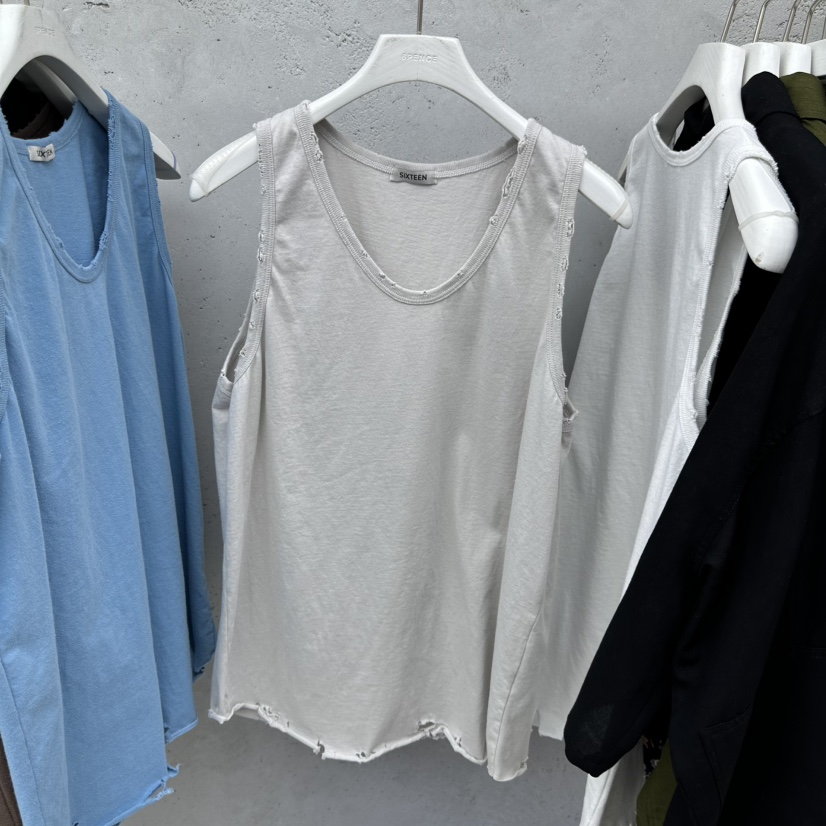 SIXTEEN韓國代購女裝新品休閑推薦熱賣人氣時尚職業吊帶背心SIXTEEN吊帶/背心圖色2