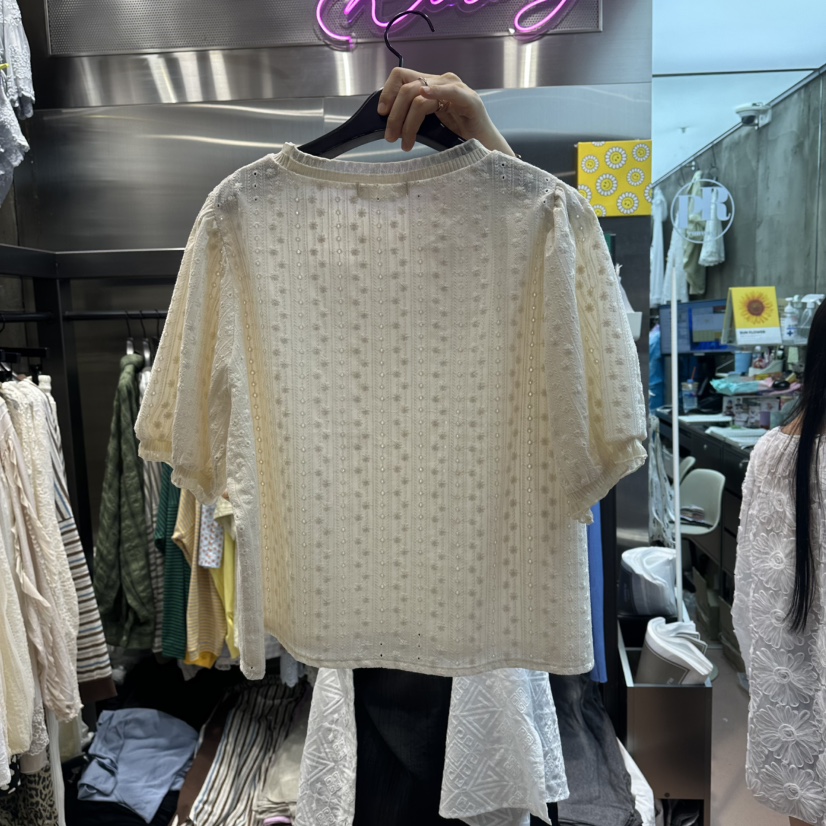 RUNWAY-런웨이韓國直郵女士新款26春夏人氣時尚襯衫蕾絲衫RUNWAY襯衫/蕾絲衫