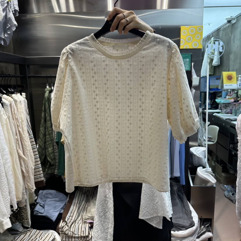 RUNWAY-런웨이韓國直郵女士新款26春夏人氣時尚襯衫蕾絲衫RUNWAY襯衫/蕾絲衫圖色2