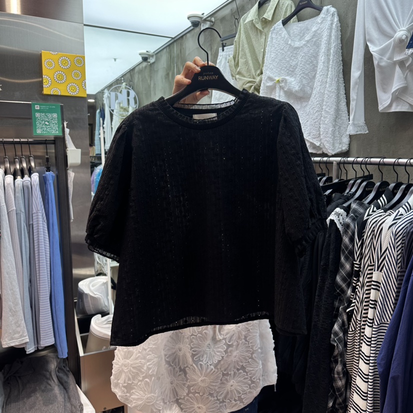 RUNWAY-런웨이韓國直郵女士新款26春夏人氣時尚襯衫蕾絲衫RUNWAY襯衫/蕾絲衫圖色3