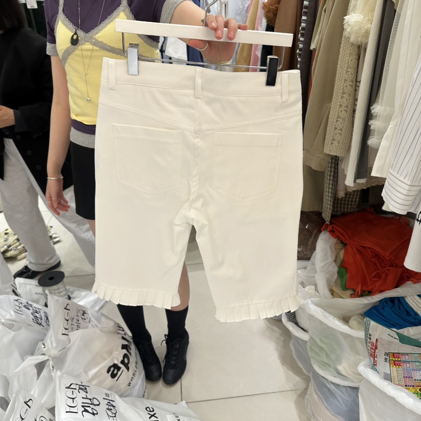 EGG IS韓國直郵女士新款人氣26春夏推薦時尚熱賣休閑短褲EGG IS短褲