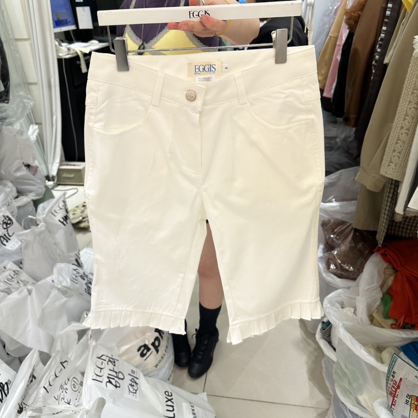 EGG IS韓國直郵女士新款人氣26春夏推薦時尚熱賣休閑短褲EGG IS短褲圖色1