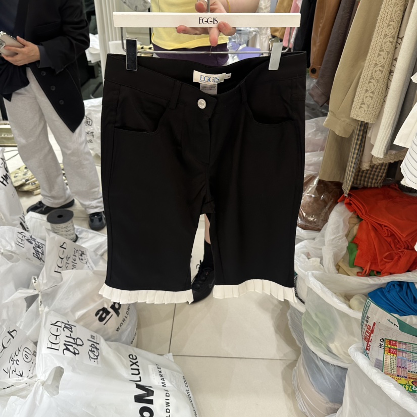 EGG IS韓國直郵女士新款人氣26春夏推薦時尚熱賣休閑短褲EGG IS短褲圖色2