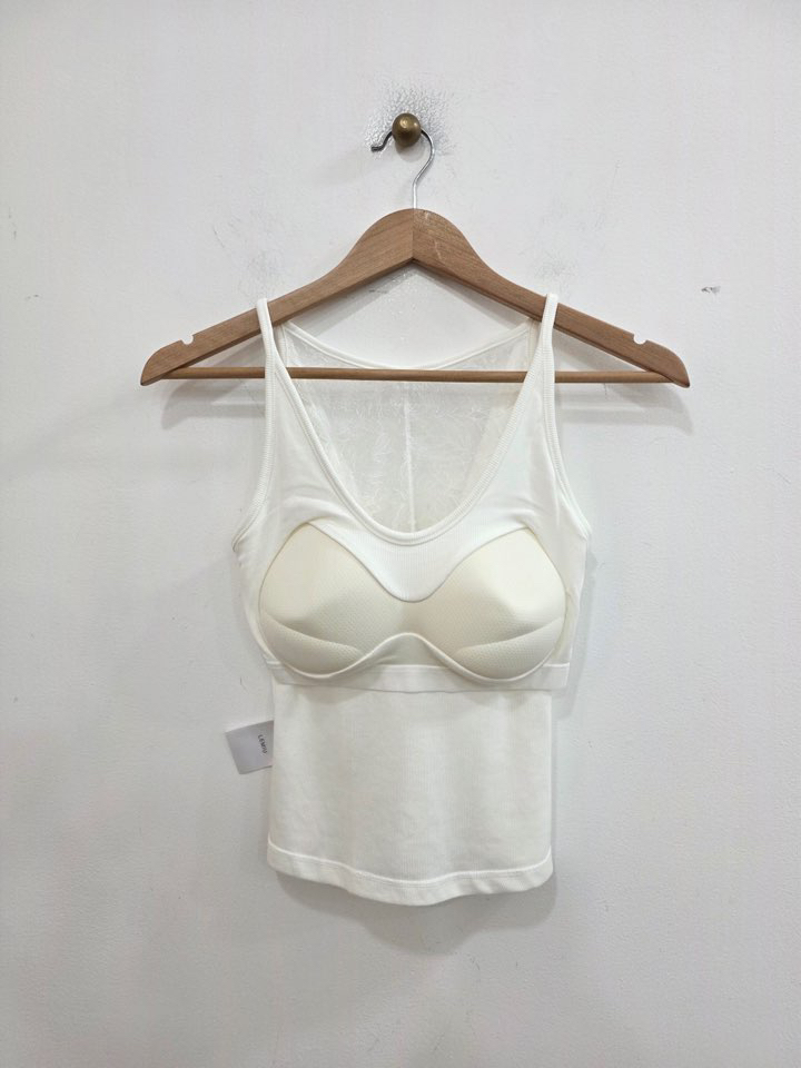 LE MIU韓國直郵女裝新品職業熱賣人氣休閑26春夏吊帶背心蕾絲LE_MIU吊帶/背心