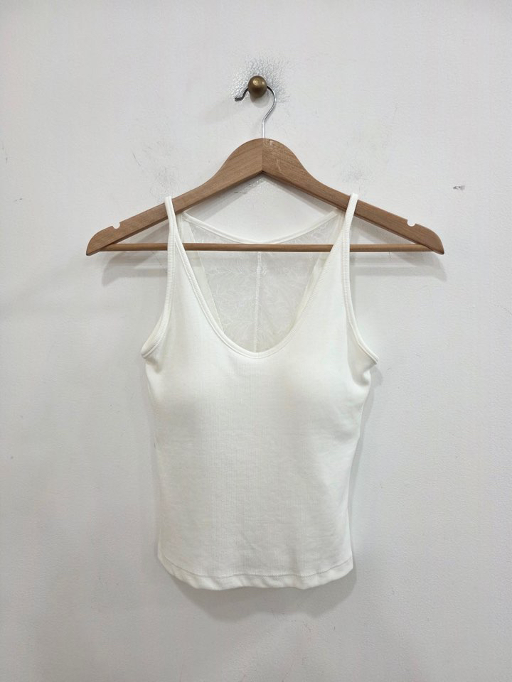 LE MIU韓國直郵女裝新品職業熱賣人氣休閑26春夏吊帶背心蕾絲LE_MIU吊帶/背心圖色1