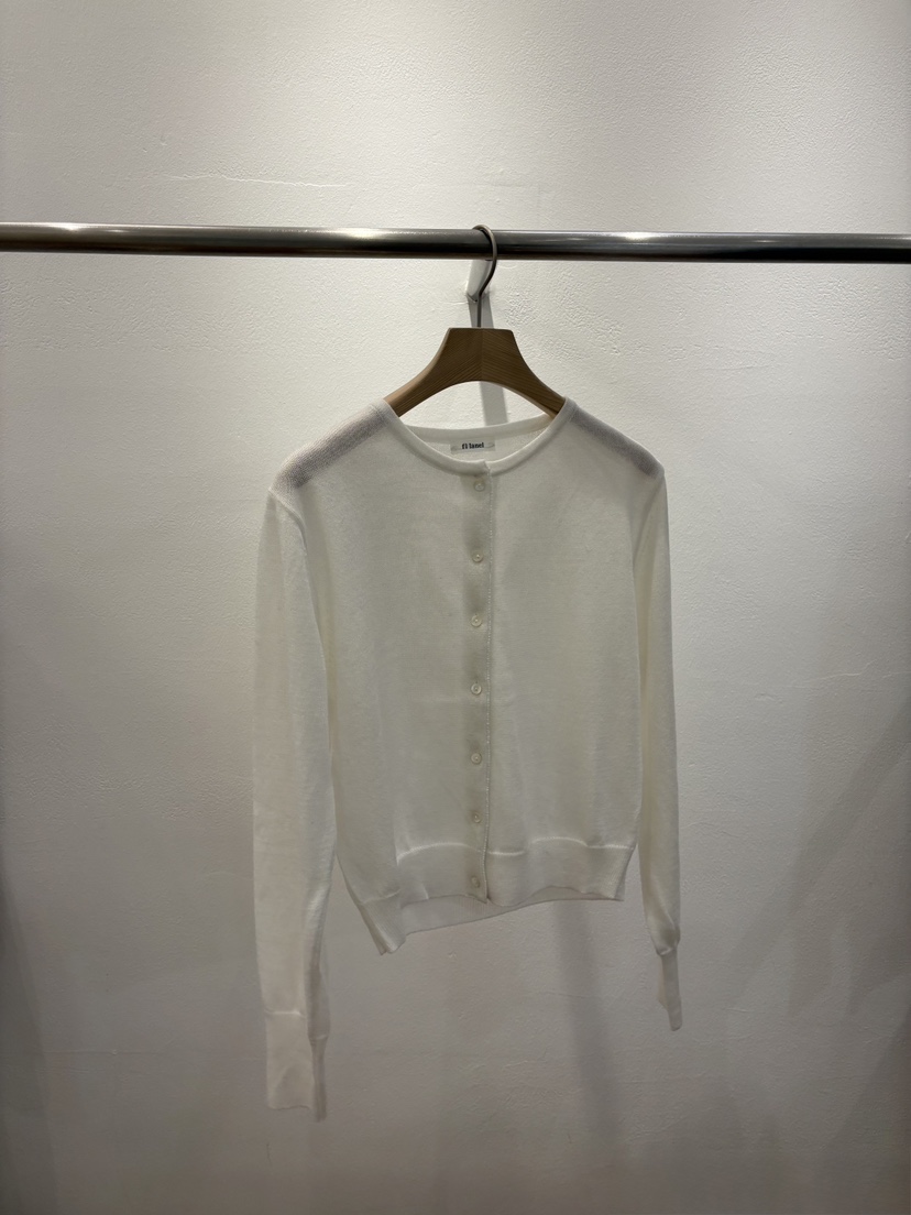 FL LANEL韓國代購女裝新款人氣26春夏熱賣針織衫亞麻開衫FL LANEL針織衫圖色1