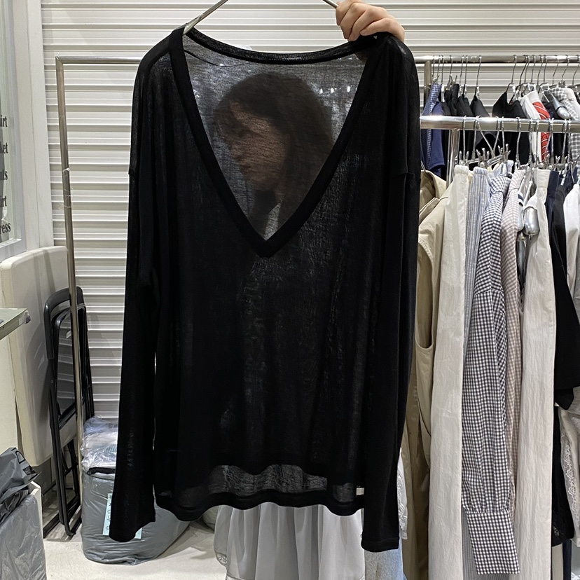 BRICKLANE韓國直郵女裝新品職業人氣休閑時尚26春夏長袖T恤BRICKLANE長袖T恤圖色2