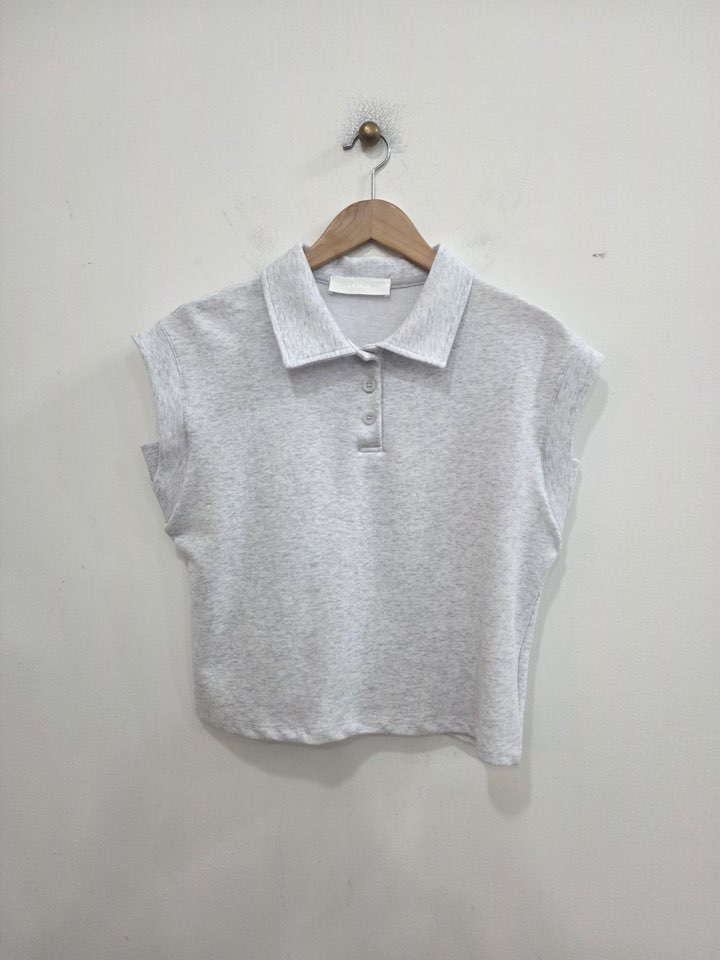 LE MIU韓國直郵實拍女裝新品時尚26春夏推薦人氣職業T恤LE_MIUT恤圖色3灰白色