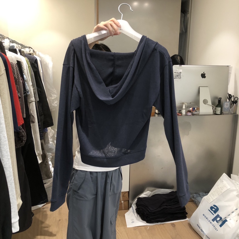 MEET ME韓國直郵實拍女裝新品休閑人氣熱賣時尚職業長袖T恤MEET ME長袖T恤