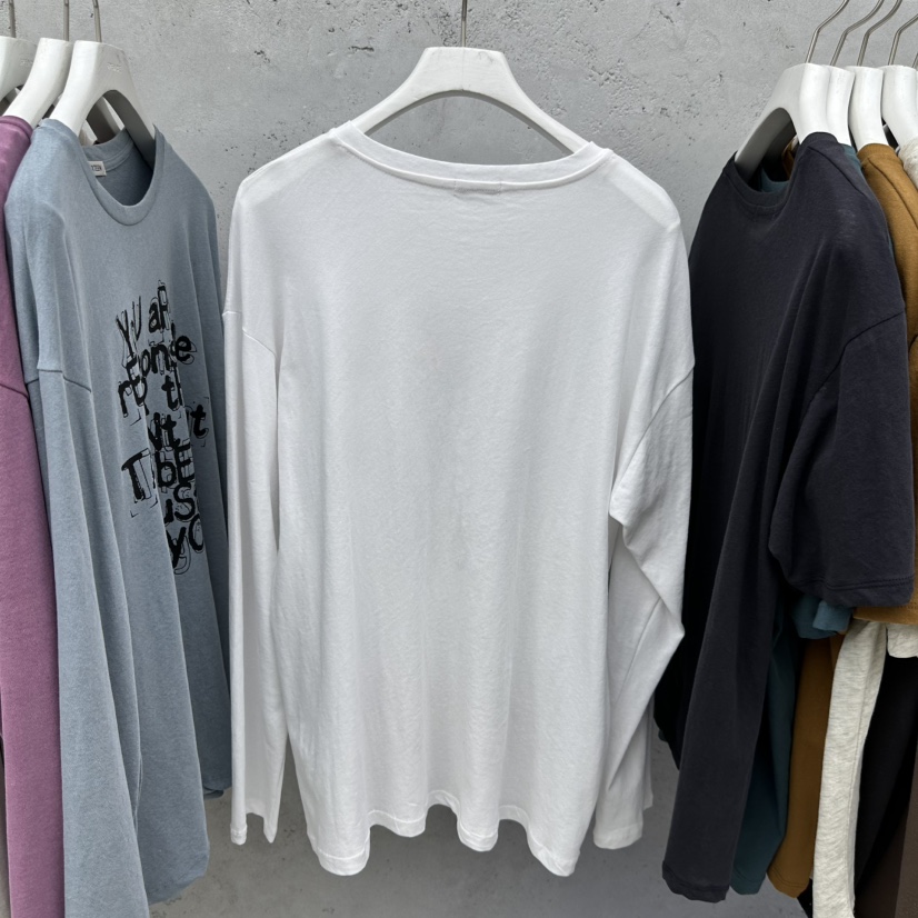 SIXTEEN韓國東大門直郵女士新款休閑推薦人氣時尚長袖T恤SIXTEEN長袖T恤