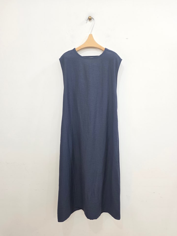 LE MIU韓國直郵實拍女士新款熱賣人氣休閑26春夏時尚連衣裙LE_MIU連衣裙圖色2深藍色