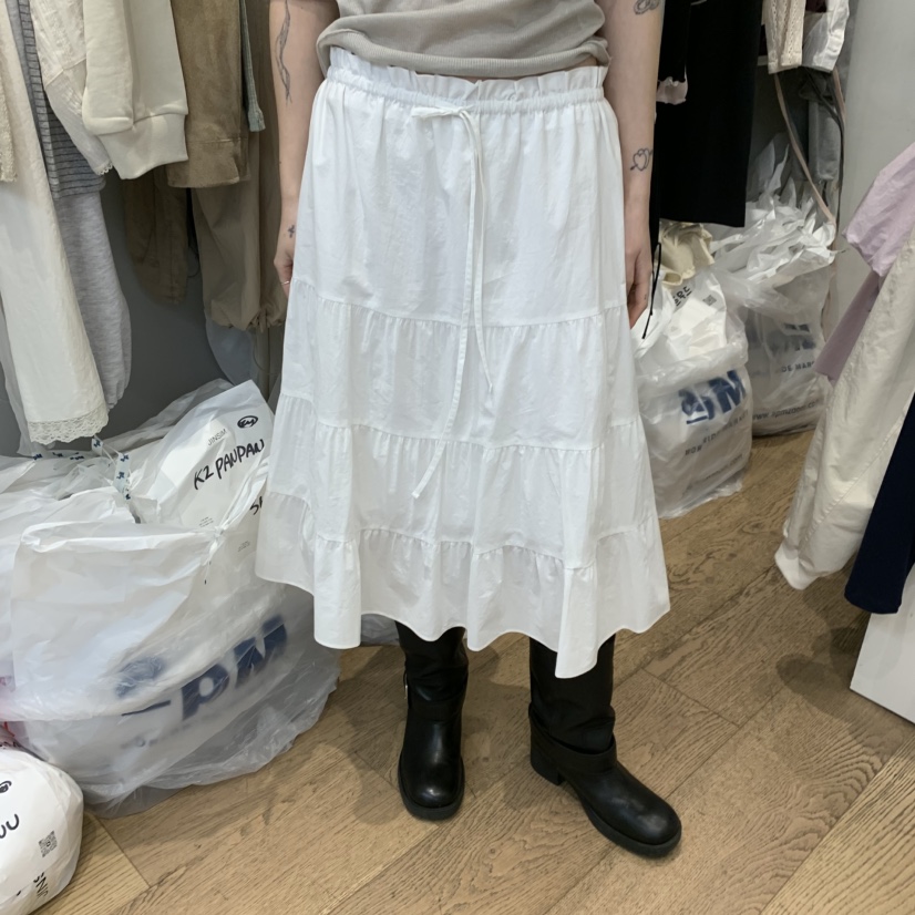 JINSIM韓國代購女裝新款休閑時尚職業人氣推薦半身裙中短裙JINSIM半身裙/中短裙圖色1