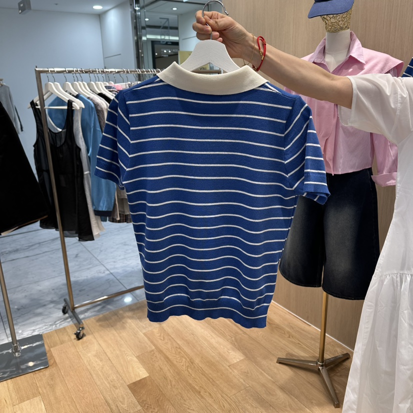 ZIPPER/STEADY韓國直郵女裝新品推薦時尚職業針織衫紐扣ZIPPER/STEADY針織衫