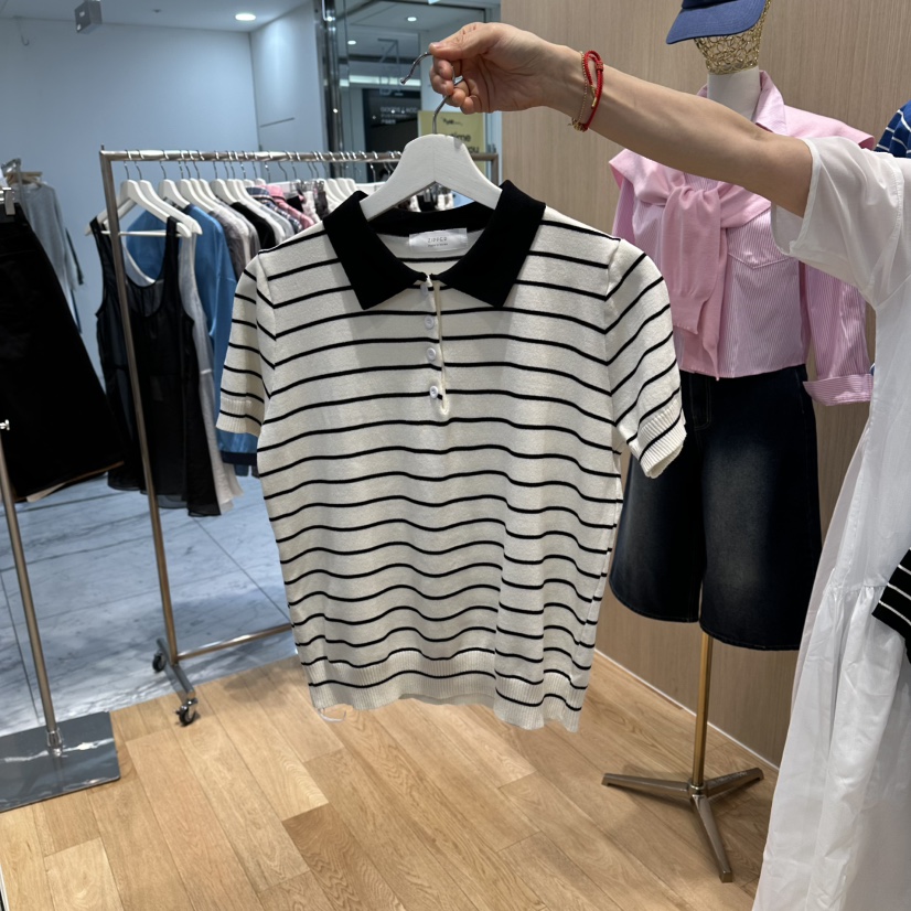 ZIPPER/STEADY韓國直郵女裝新品推薦時尚職業針織衫紐扣ZIPPER/STEADY針織衫圖色1