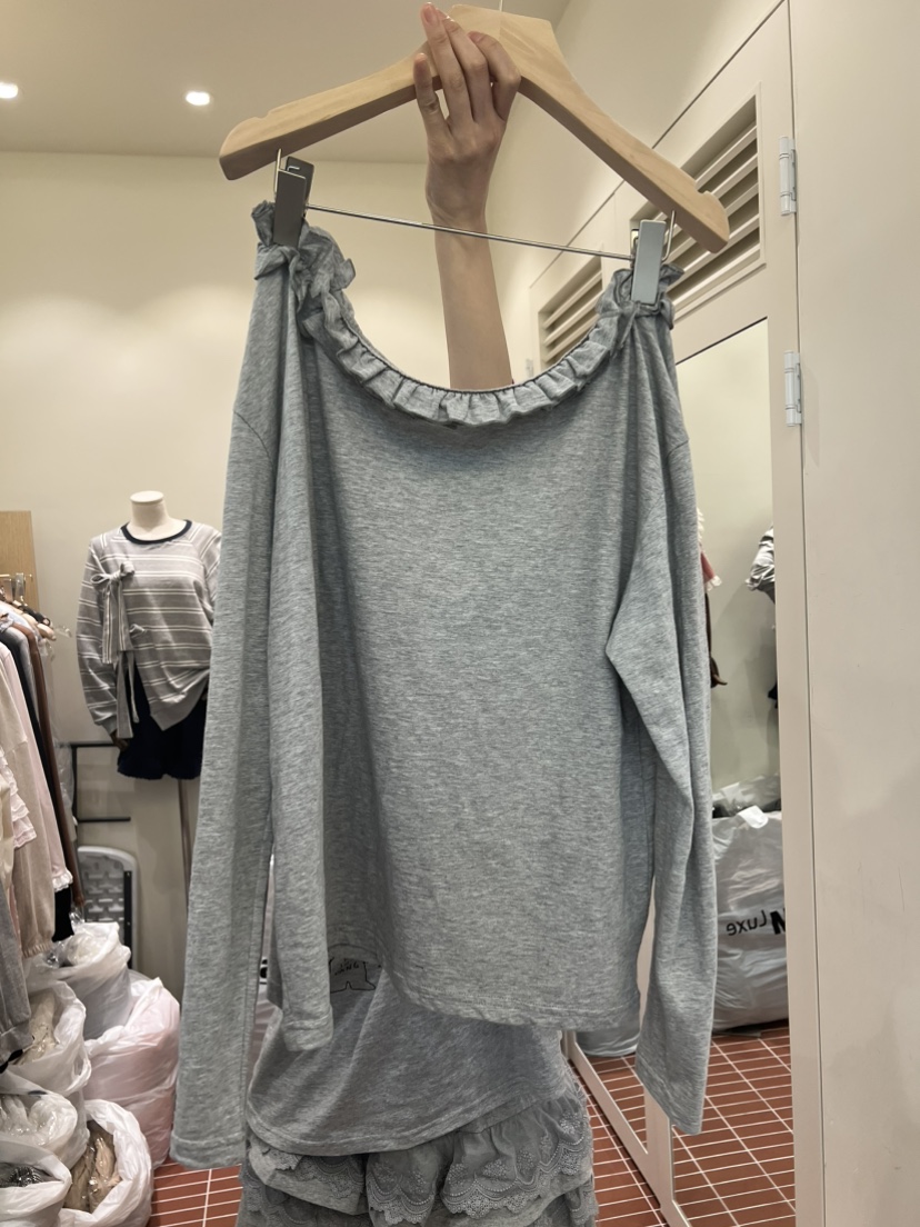 BE&amp;BE韓國東大門代購女士新款26春夏時尚職業長袖T恤BE&be長袖T恤